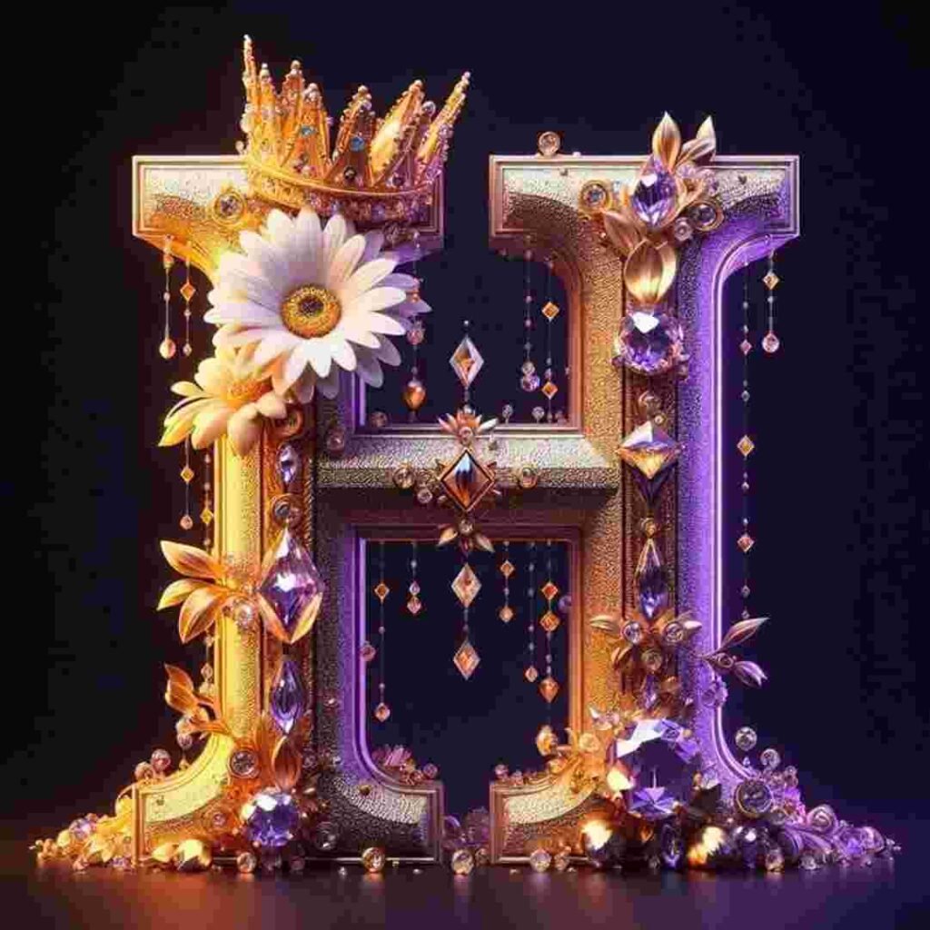 Stylish Love h name DP