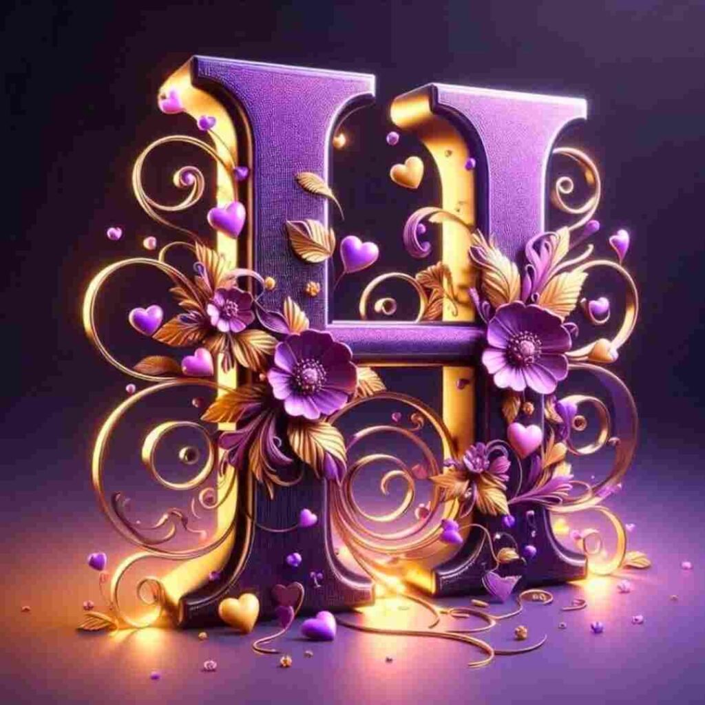 Stylish Love h name DP